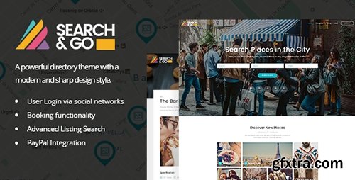 ThemeForest - Search & Go v1.1.1 - Modern & Smart Directory Theme - 15365040