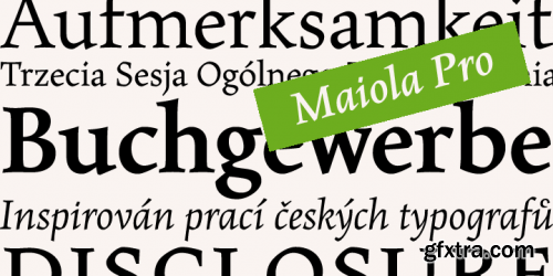 FF Maiola Pro Font Family