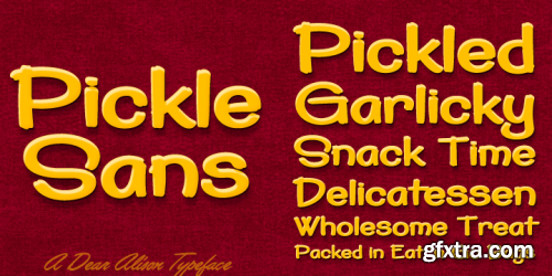 Pickle Sans Font