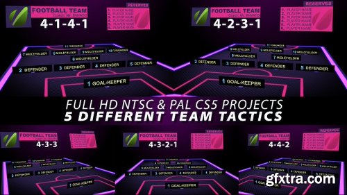 Videohive Football Team Tactics 2795537