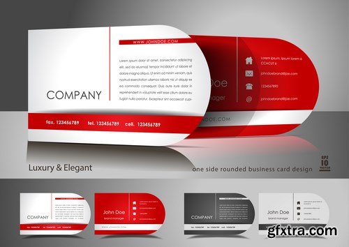 Luxury Business & Corporate Cards - 25xEPS