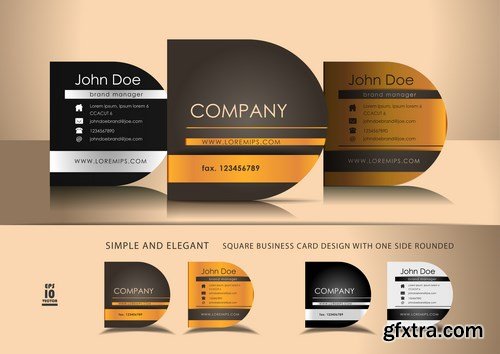 Luxury Business & Corporate Cards - 25xEPS