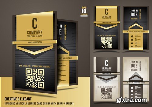 Luxury Business & Corporate Cards - 25xEPS