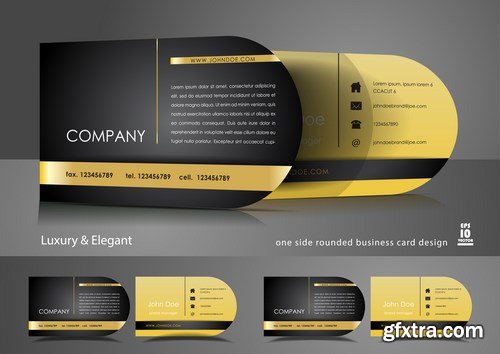 Luxury Business & Corporate Cards - 25xEPS