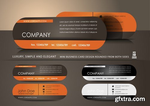 Luxury Business & Corporate Cards - 25xEPS