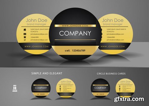 Luxury Business & Corporate Cards - 25xEPS