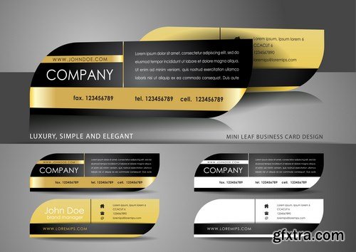 Luxury Business & Corporate Cards - 25xEPS