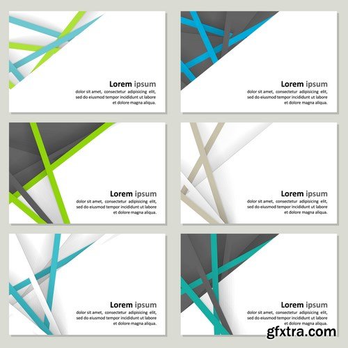 Business Flyer, Card & Brochures - Design Collection 5, - 39xEPS