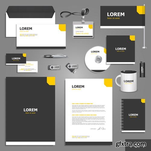 Business Flyer, Card & Brochures - Design Collection 5, - 39xEPS