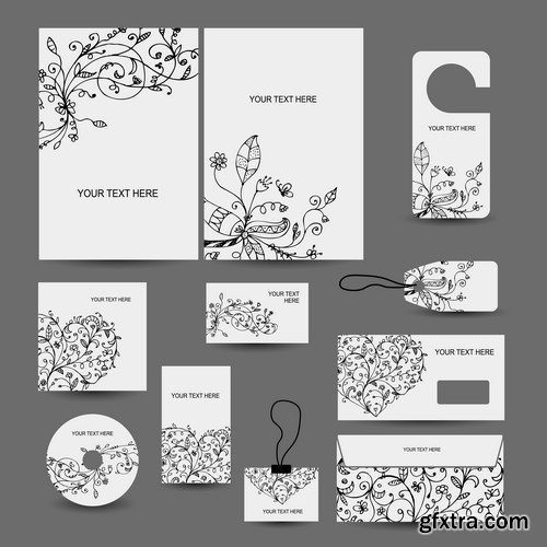 Business Flyer, Card & Brochures - Design Collection 5, - 39xEPS