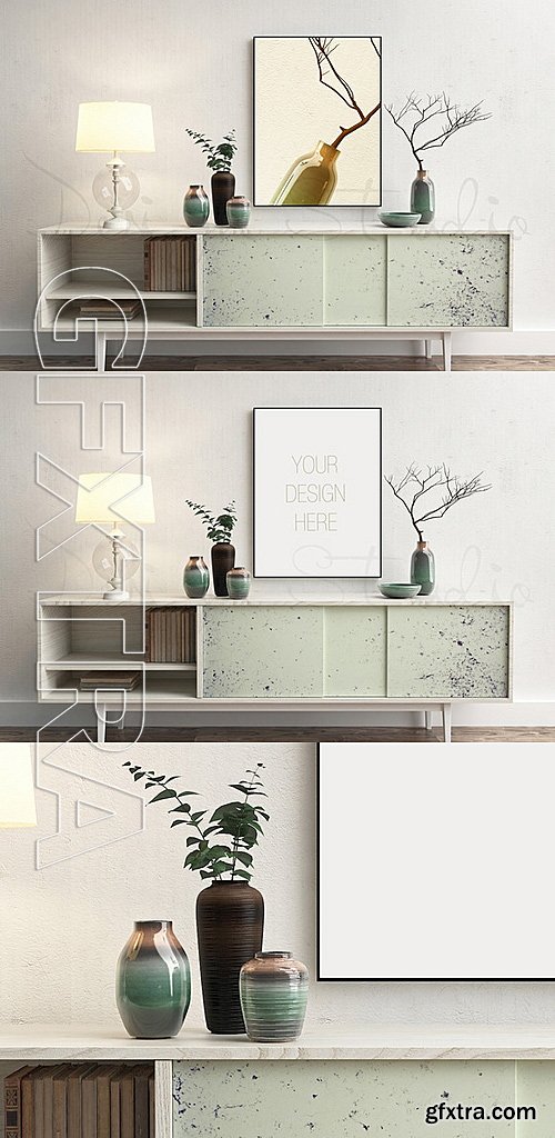 CM - Styled Stock Photo Frame Mockup 671615