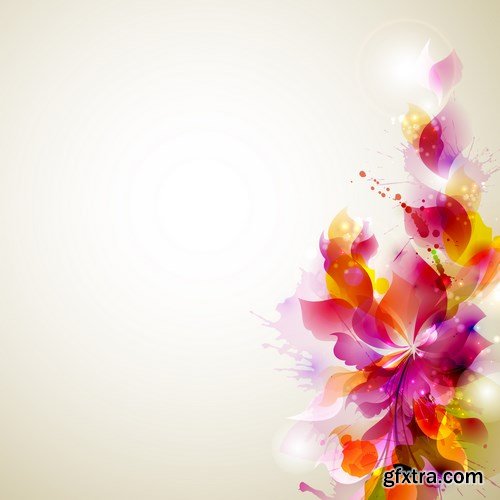 Abstract Splash Vector Concept - 25x EPS