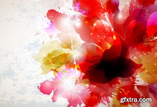 Abstract Splash Vector Concept - 25x EPS