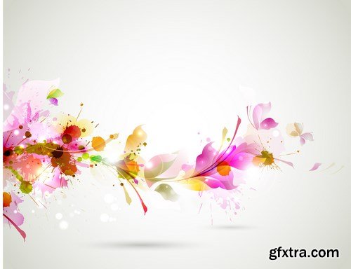 Abstract Splash Vector Concept - 25x EPS