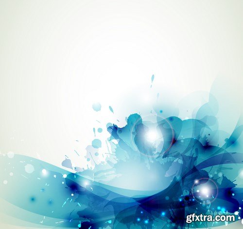 Abstract Splash Vector Concept - 25x EPS