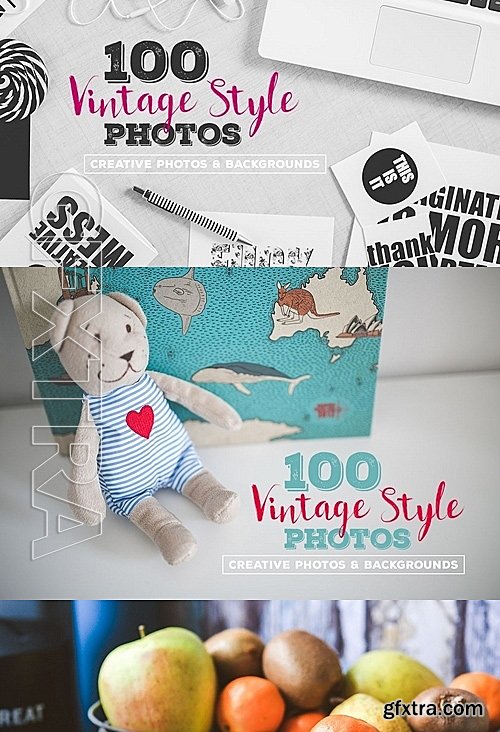 CM - 600 Vintage Style Photos - Bundle 692352