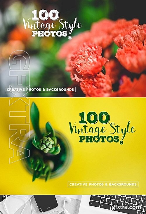 CM - 600 Vintage Style Photos - Bundle 692352