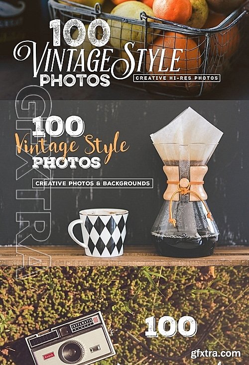 CM - 600 Vintage Style Photos - Bundle 692352