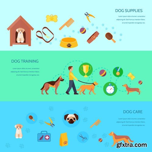 Flat Vector Design 25 - 25xEPS