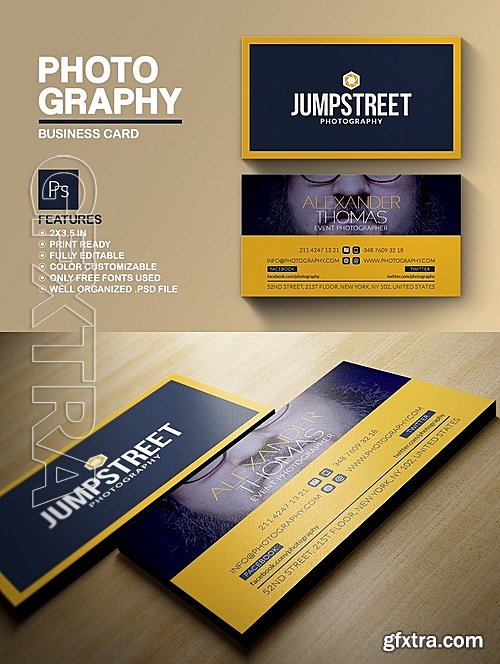 CM - Photography Business Card 691529