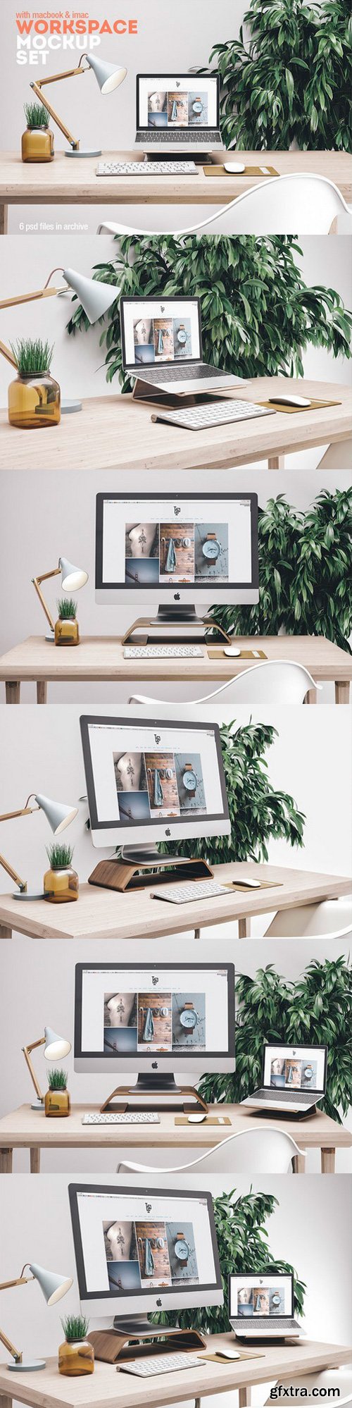 CM - Workspace Mockup Set 5 707383