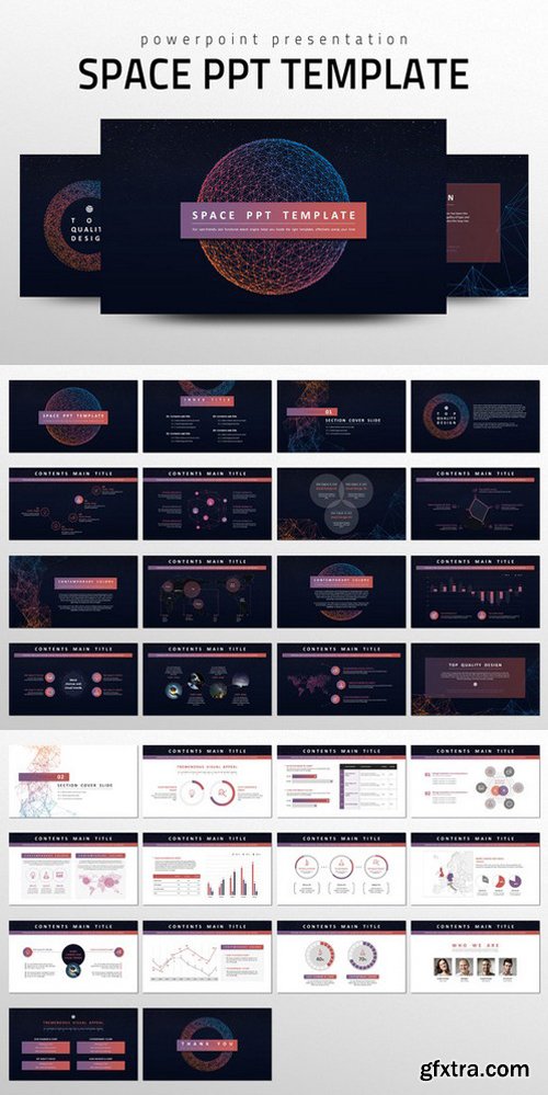CM - Space PPT Template 566826