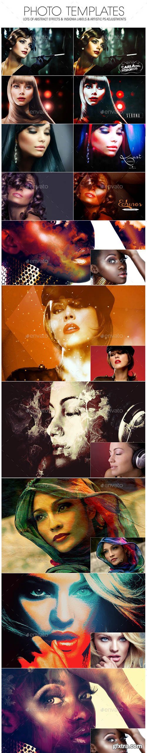 GraphicRiver A Great Bundle! Creative Photo Templates 5in1 11215458