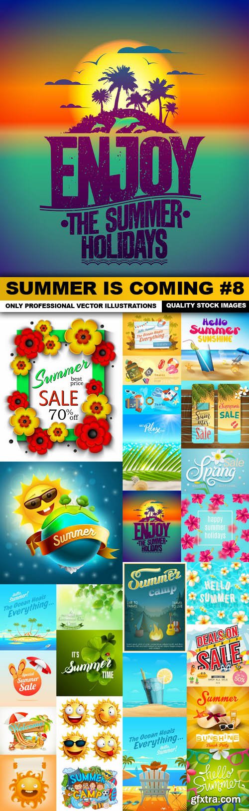 Summer Is Coming #8 - 25 Vector
