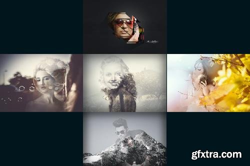 CreativeMarket Artstic Photo Template Bundle 683413