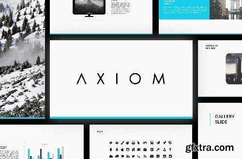 CreativeMarket Axiom - Simple Presentation 684694