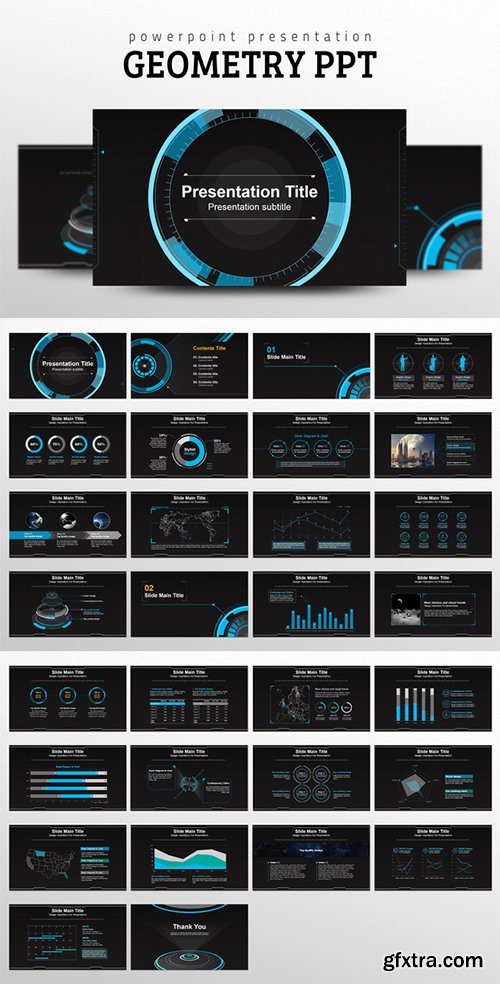 CreativeMarket Geometry PPT 684271