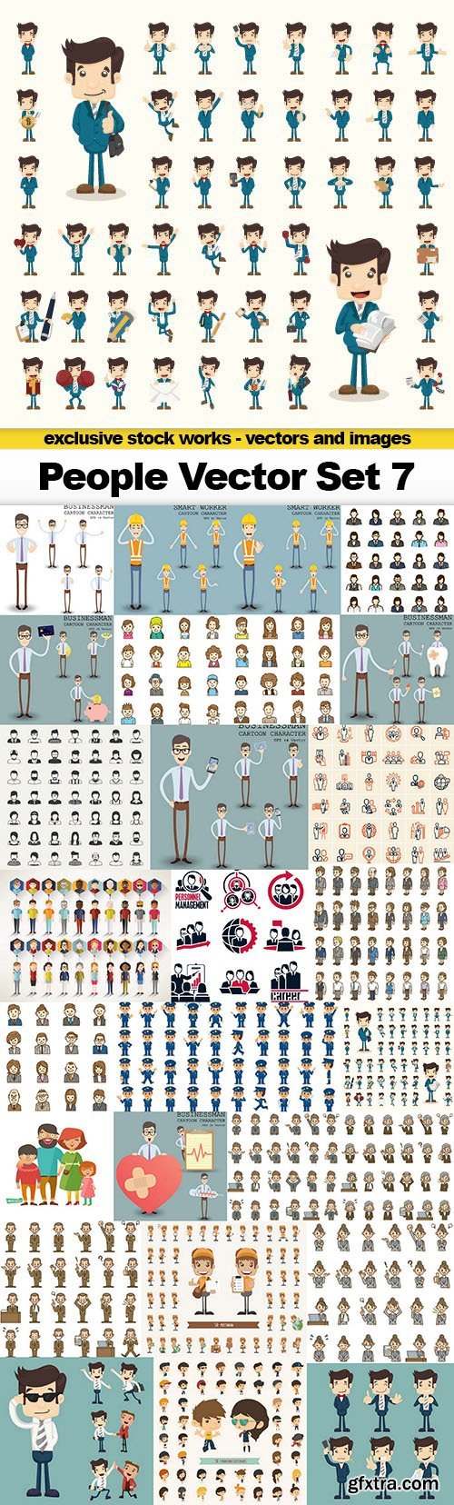 People Vector Set 7 - 28xEPS