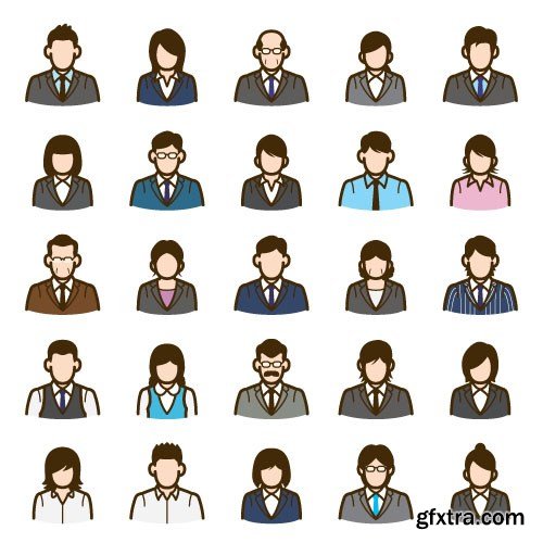 People Vector Set 7 - 28xEPS