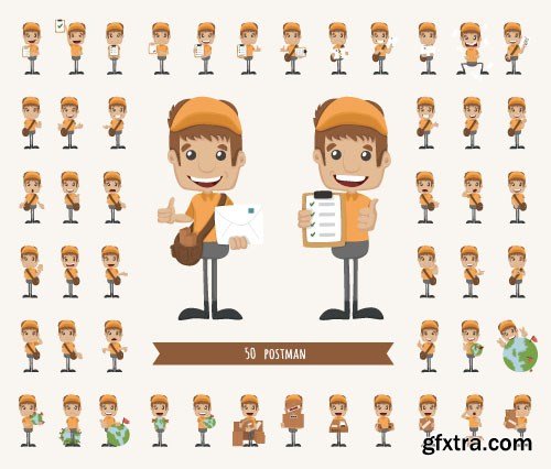 People Vector Set 7 - 28xEPS