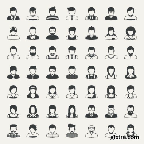 People Vector Set 7 - 28xEPS