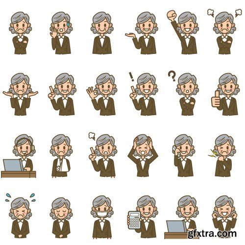 People Vector Set 7 - 28xEPS