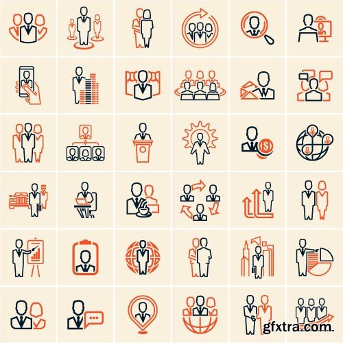 People Vector Set 7 - 28xEPS