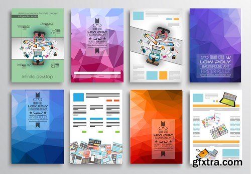 Design Flyer & Corporate Brochures - 15xEPS