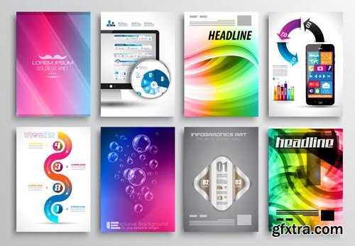 Design Flyer & Corporate Brochures - 15xEPS