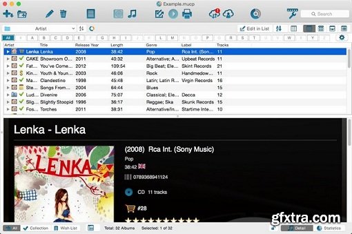 Collectorz.com Music Collector Pro 16.0.7 (Mac OS X)