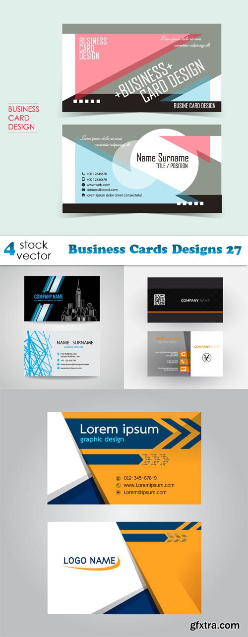 Vectors - Business Cards Designs 27