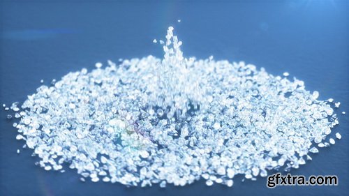 Videohive - Sparkling Diamonds – Company Logo Reveal - 16134816