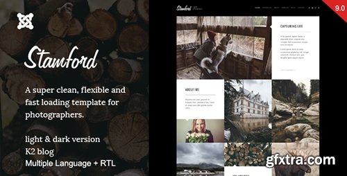 ThemeForest - Stamford v9.0 - Joomla Photography Portfolio & Blog - 10326691