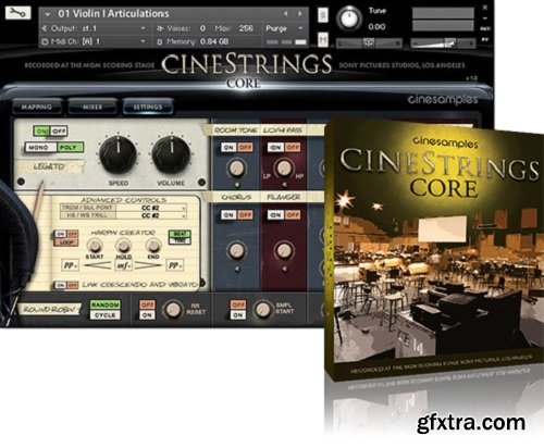 CineSamples CineStrings CORE V1.2 KONTAKT-FANTASTiC