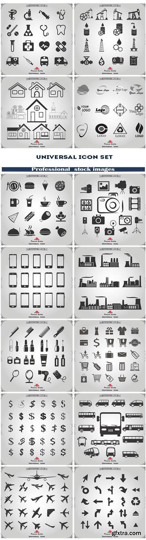 Universal icon set