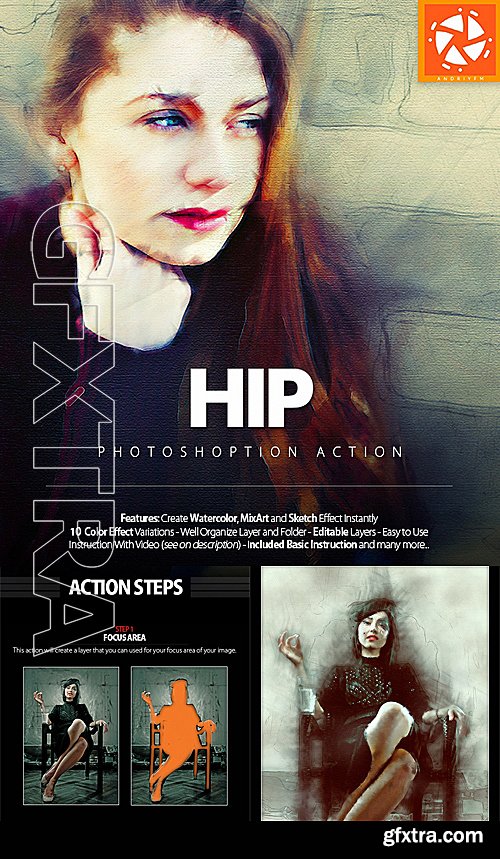 GraphicRiver - Hip Photoshop Action 16335143