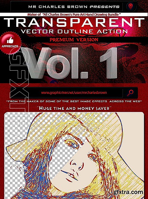 GraphicRiver - Transparent Vector Outline Action 16358074