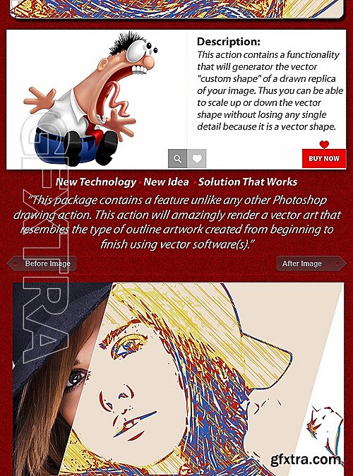 GraphicRiver - Transparent Vector Outline Action 16358074