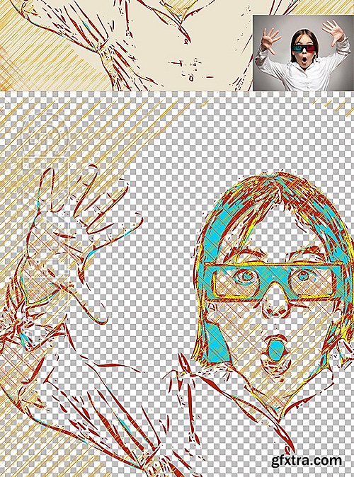 GraphicRiver - Transparent Vector Outline Action 16358074