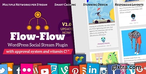 CodeCanyon - Flow-Flow v2.9.0 - WordPress Social Stream Plugin - 9319434